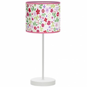 Distribuidor - Lâmpadas Diversas | Sobre Mesas Infantil | SOBREMESA BOSQUE FLORES COLORES 1XE14 39X17D Ref: 077171037